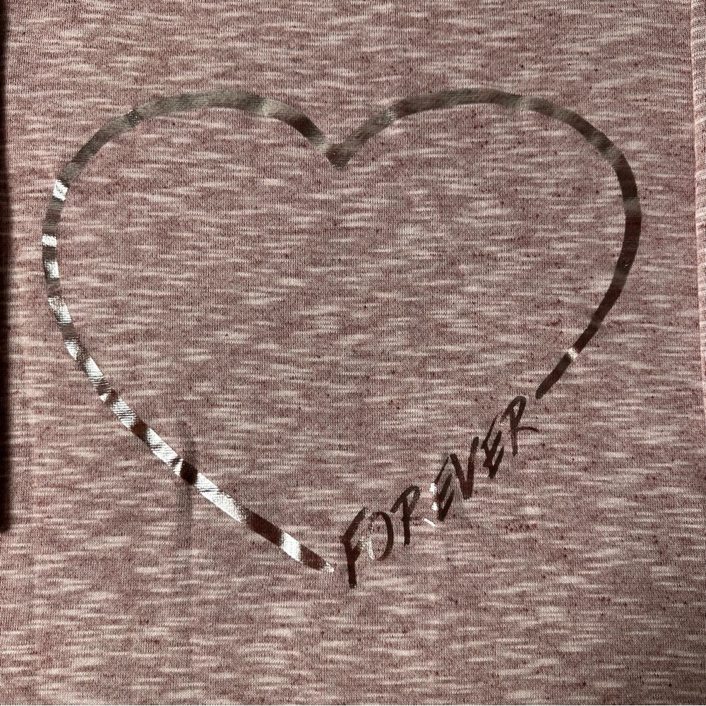 Women's Pink Heart‎ Long Sleeve Top - Picture 2 of 5